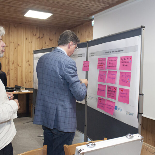 Großes Interesse zeigten die Bürgerinnen und Bürger in Sigmundsherberg am zweiten Workshop zur Erstellung der Gemeindevision.