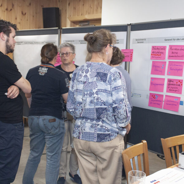 Großes Interesse zeigten die Bürgerinnen und Bürger in Sigmundsherberg am zweiten Workshop zur Erstellung der Gemeindevision.