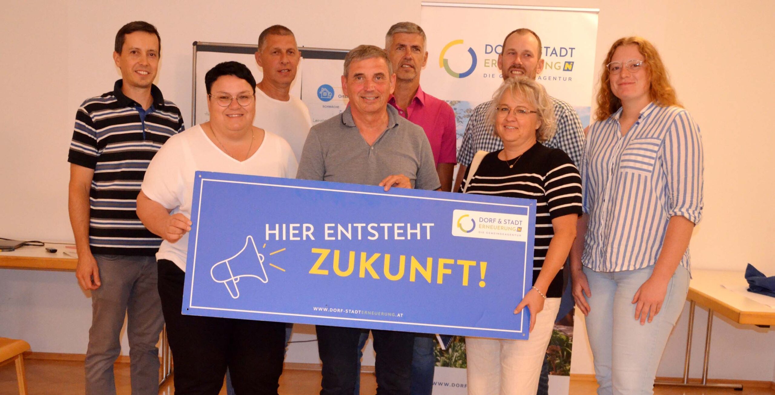 Groß war das Interesse der Bürgerinnen und Bürger in Pölla an der Auftaktveranstaltung zur Gemeindevision 2025.