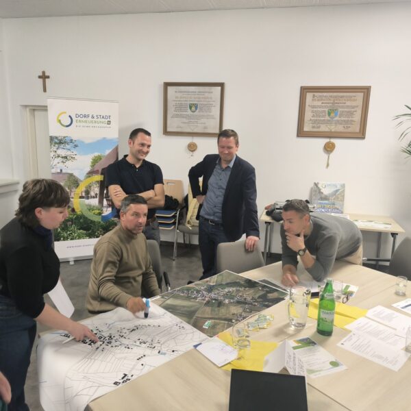 Im Zuge eines Workshops wurden die zentralen Bereiche der Gemeinde erarbeitet.