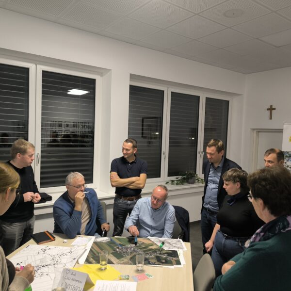 Im Zuge eines Workshops wurden die zentralen Bereiche der Gemeinde erarbeitet.