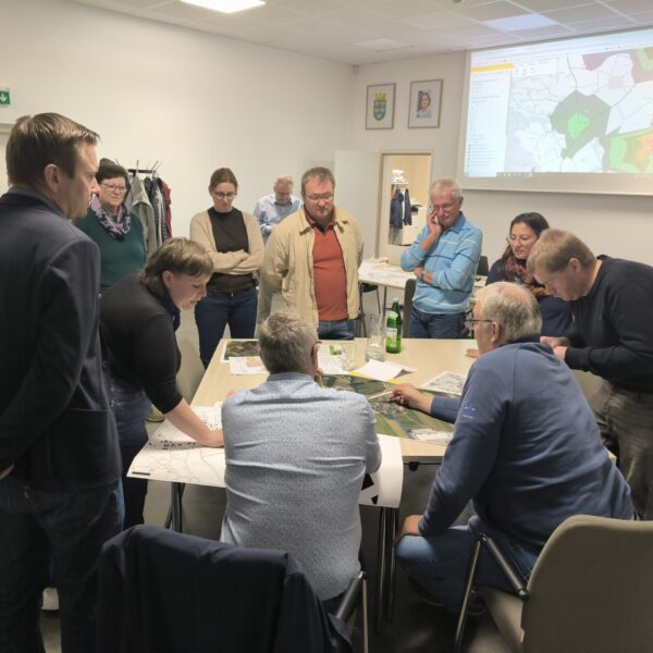 Im Zuge eines Workshops wurden die zentralen Bereiche der Gemeinde erarbeitet.