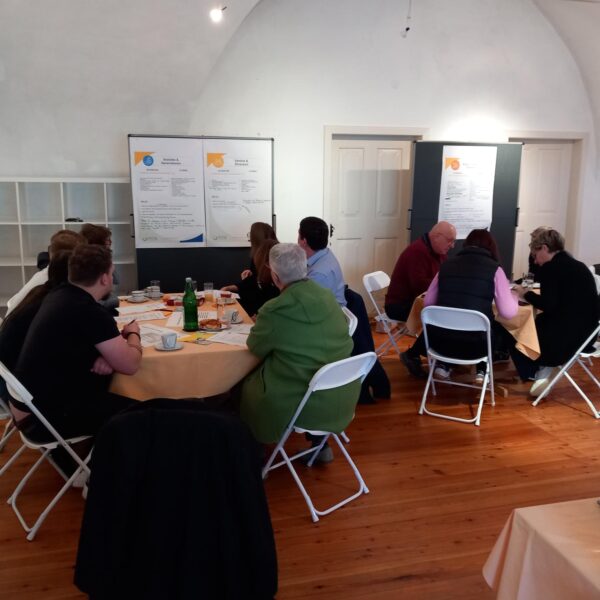 Beteiligt an diesem Workshop waren Vertreterinnen und Vertreter aus Vereinen, Institutionen und weiteren Bereichen des öffentlichen Lebens in Weitra.