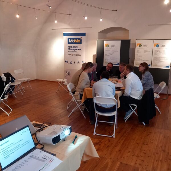 Beteiligt an diesem Workshop waren Vertreterinnen und Vertreter aus Vereinen, Institutionen und weiteren Bereichen des öffentlichen Lebens in Weitra.