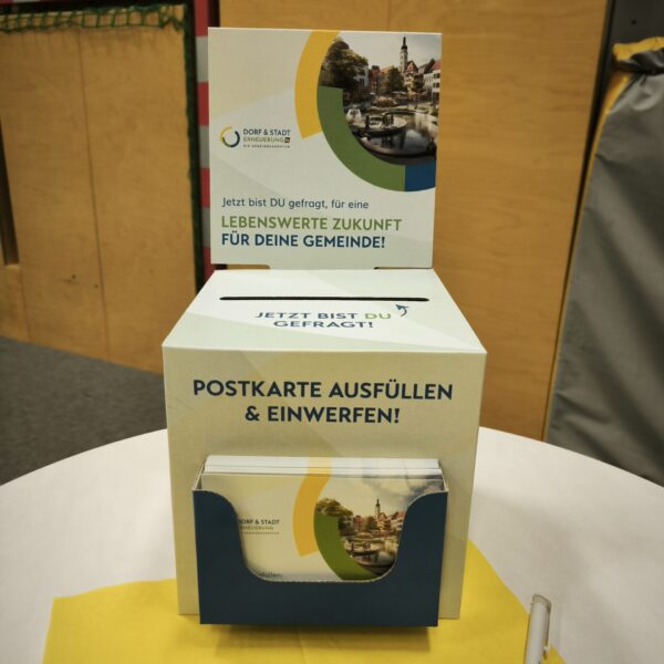 Rund 30 Personen nahmen jeweils an beiden Workshop-Tagen teil und arbeiteten in sechs Themenfeldern an den Leitzielen, Projektideen und auch der gemeinsamen Vision.