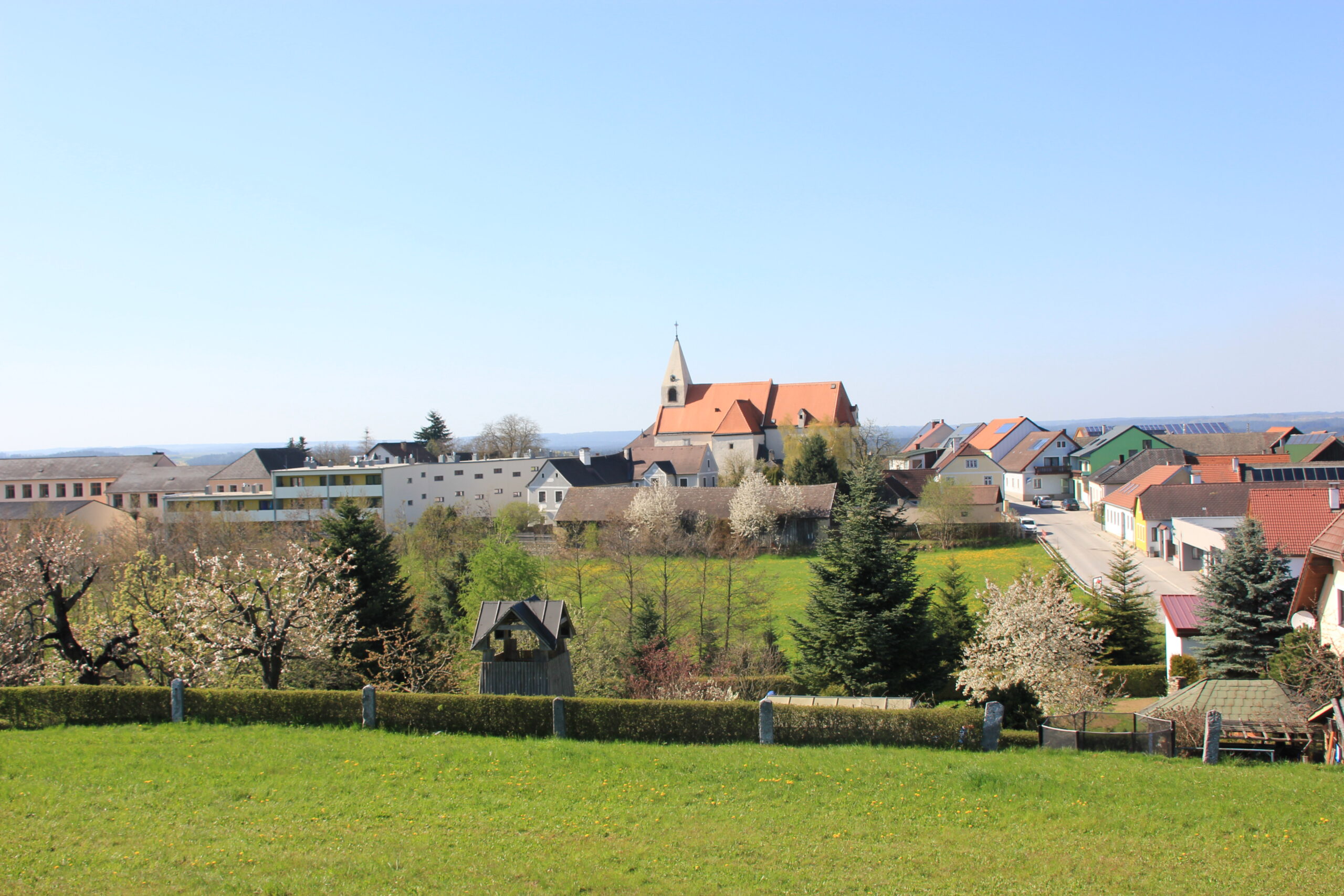 Blick auf Rastenfeld