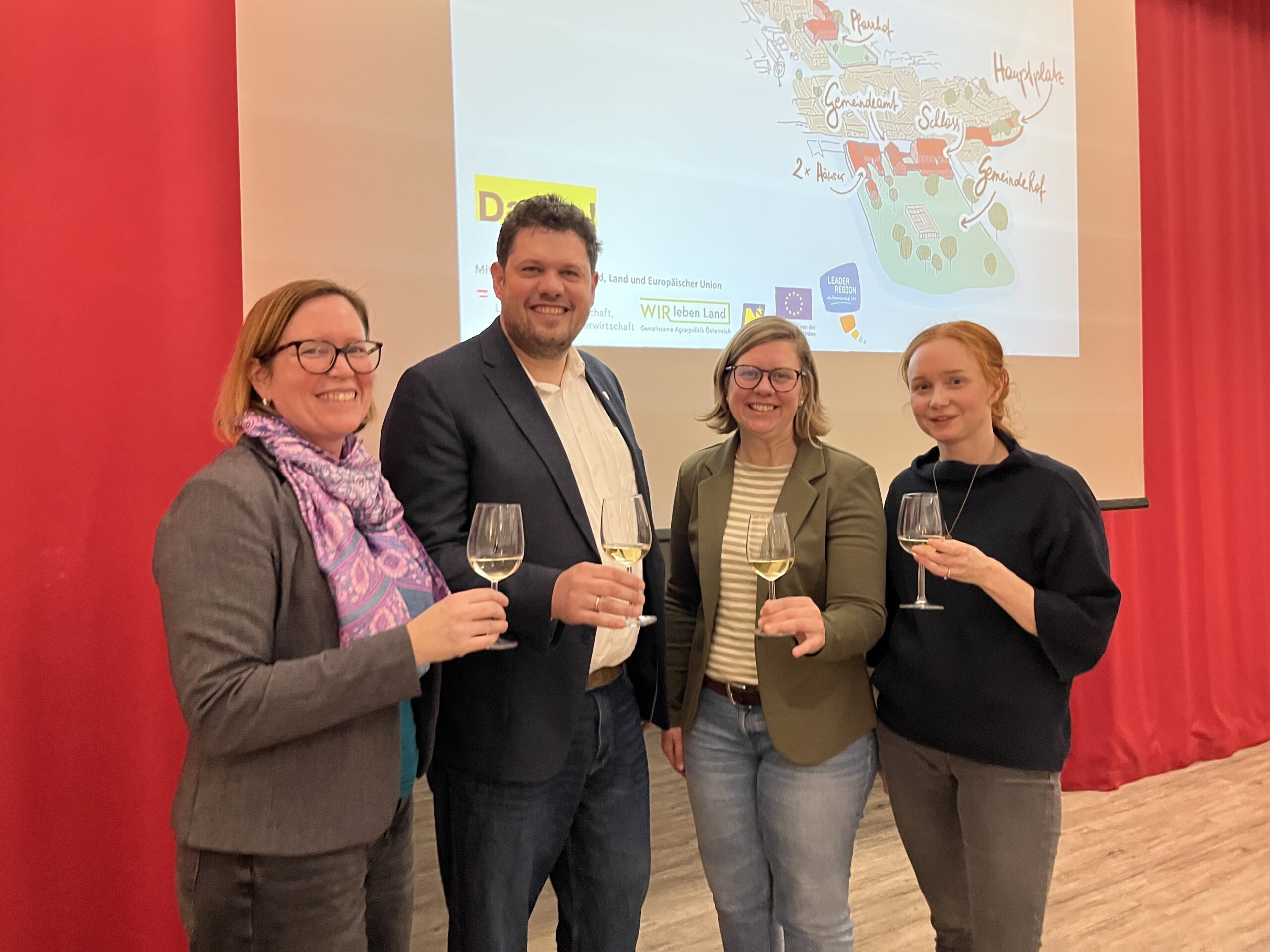 Abschlusspräsentation in Pillichdorf