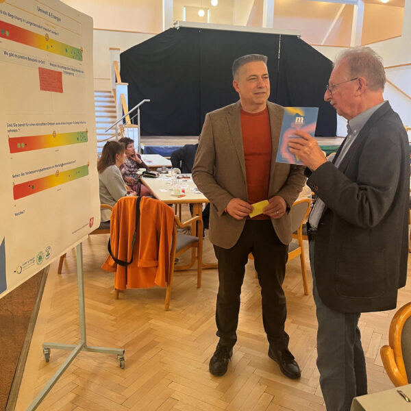Großes Interesse beim Bürgercafé in Langenzersdorf: Über 100 Teilnehmende diskutierten die Zukunft der Gemeinde