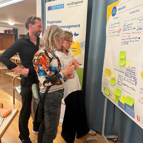 Großes Interesse beim Bürgercafé in Langenzersdorf: Über 100 Teilnehmende diskutierten die Zukunft der Gemeinde