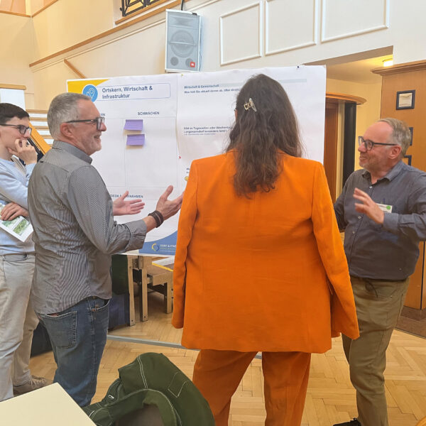 Großes Interesse beim Bürgercafé in Langenzersdorf: Über 100 Teilnehmende diskutierten die Zukunft der Gemeinde