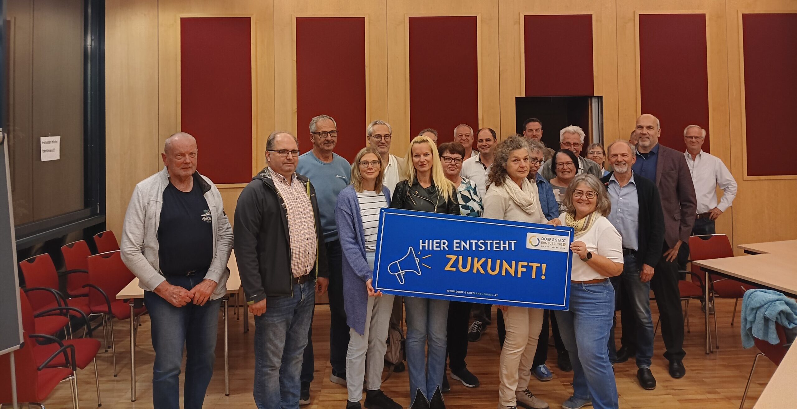 Auch die zweite Auflage der Zukunftsschneiderei nutzten die Atzenbruggerinnen und Atzenbrugger, um sich aktiv in die Gestaltung ihrer Heimatgemeinde einzubringen.