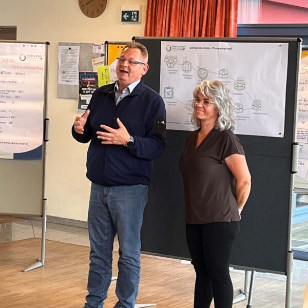 Groß war das Interesse der Bürgerinnen und Bürger in Muckendorf-Wipfing an der Zukunftskonferenz, die im Rahmen der Erarbeitung der Gemeindevision stattgefunden hat.