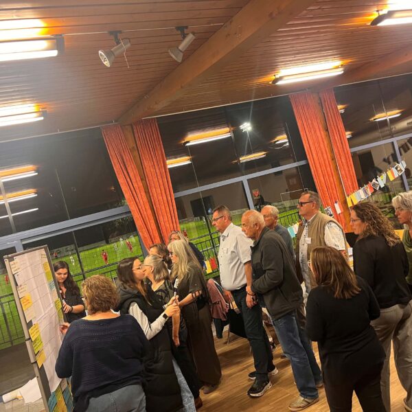 Groß war das Interesse der Bürgerinnen und Bürger in Muckendorf-Wipfing an der Zukunftskonferenz, die im Rahmen der Erarbeitung der Gemeindevision stattgefunden hat.