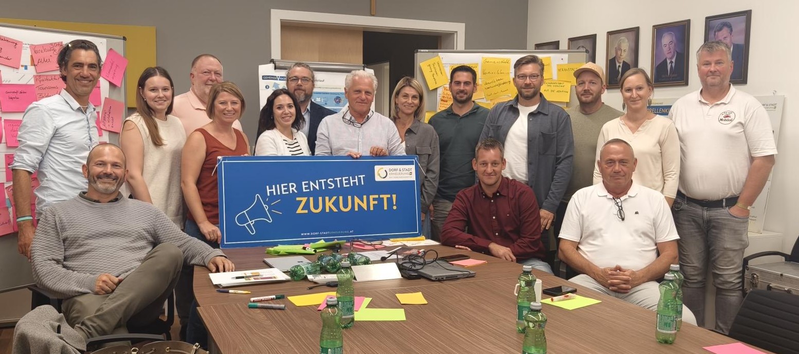 Das Projektteam zur Gemeindevision der Marktgemeinde Prellenkirchen